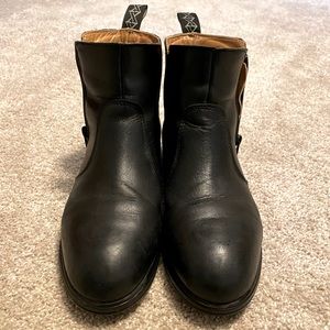 Xena Omega EH Safety Boot, Stylish Black, Size 10 Regular